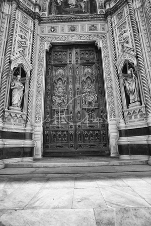 Door to the Duomo