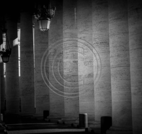 Pillars at the Vatican