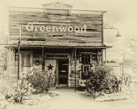 Greenwood Saloon, Bluff Dale, TX